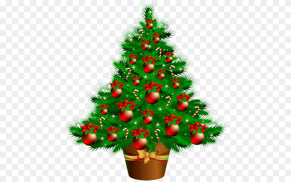 Christmas Tree, Plant, Christmas Decorations, Festival, Christmas Tree Free Png Download