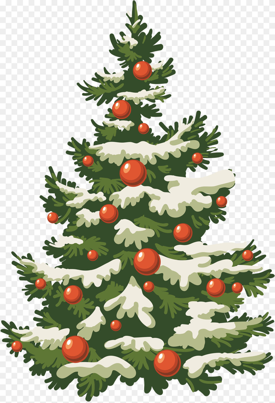 Christmas Tree, Plant, Food, Dessert, Cream Free Png Download