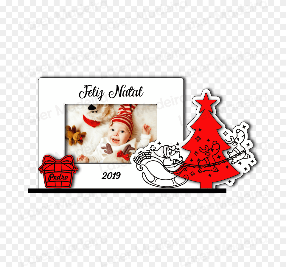 Christmas Tree, Envelope, Greeting Card, Mail, Baby Png Image
