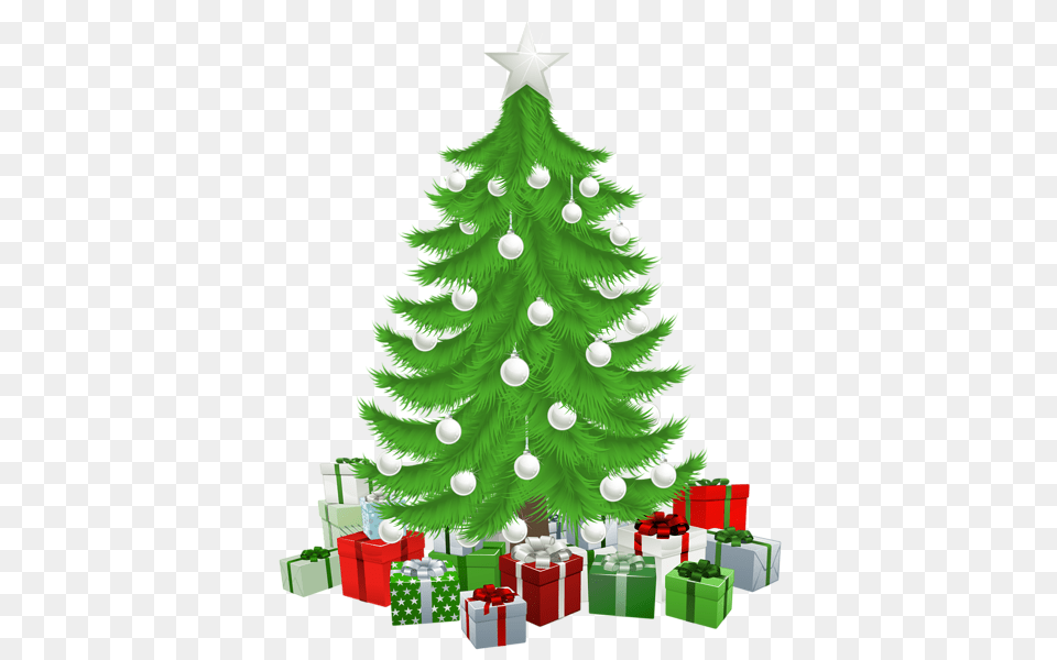 Christmas Tree, Plant, Christmas Decorations, Festival Free Png Download