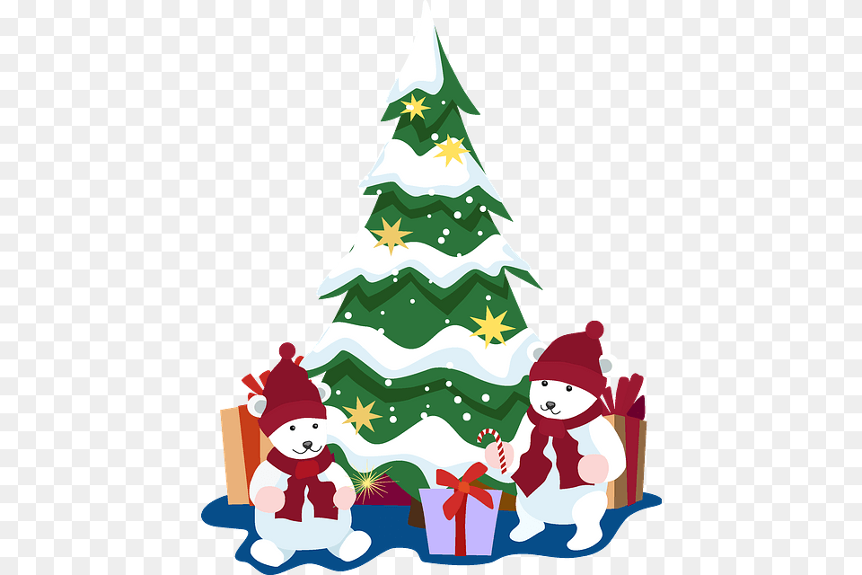 Christmas Tree, Christmas Decorations, Festival, Baby, Person Free Png Download