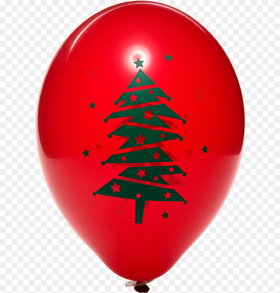Christmas Tree, Balloon, Aircraft, Airplane, Transportation Free Png