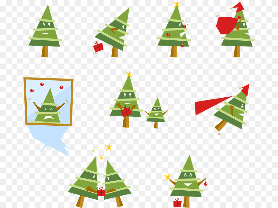Christmas Tree, Christmas Decorations, Festival, Christmas Tree Png Image