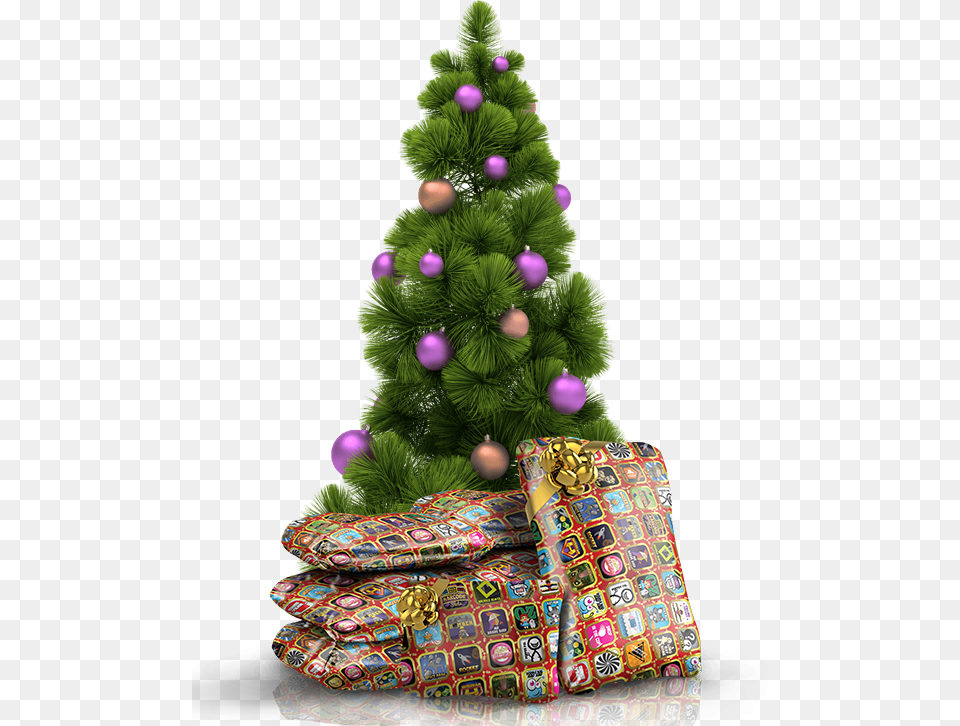 Christmas Tree 3d, Plant, Christmas Decorations, Festival, Christmas Tree Free Png Download