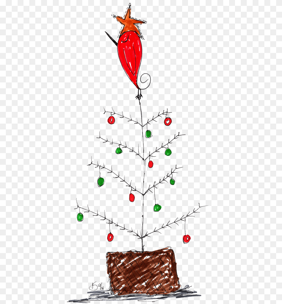 Christmas Tree, Plant, Chandelier, Lamp, Flower Png Image