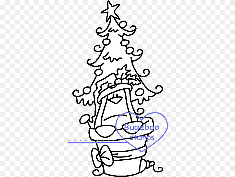 Christmas Tree, Person, Stencil, Christmas Decorations, Festival Png