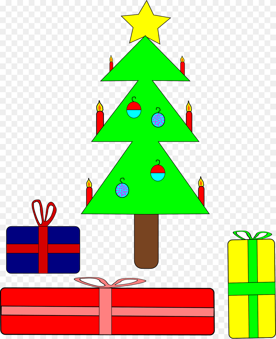 Christmas Tree And Gifts Clipart, Dynamite, Weapon Free Transparent Png