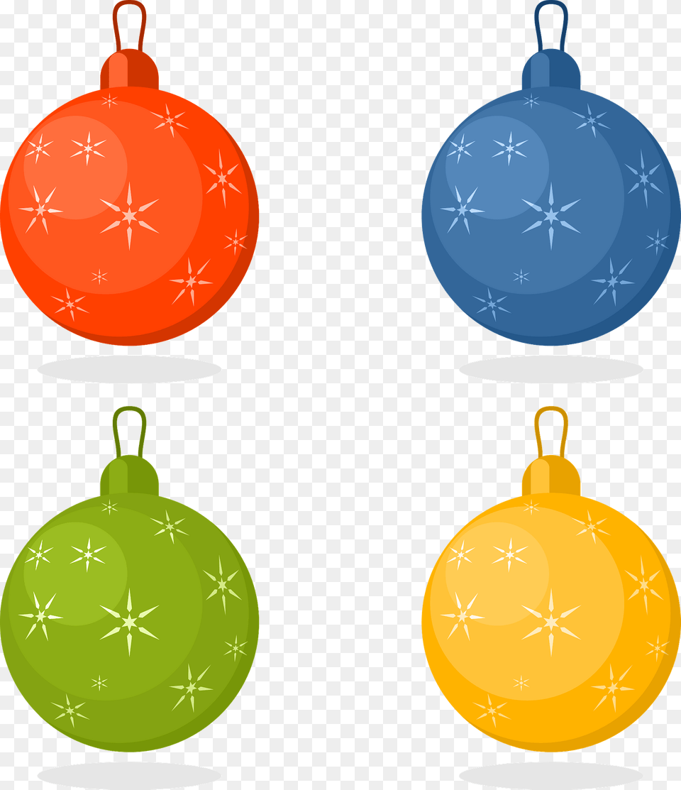 Christmas Tree Balls Clipart, Accessories Png