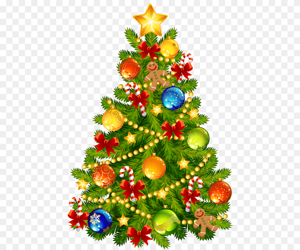 Christmas Tree Cartoon, Christmas Decorations, Festival, Christmas Tree, Plant Free Transparent Png