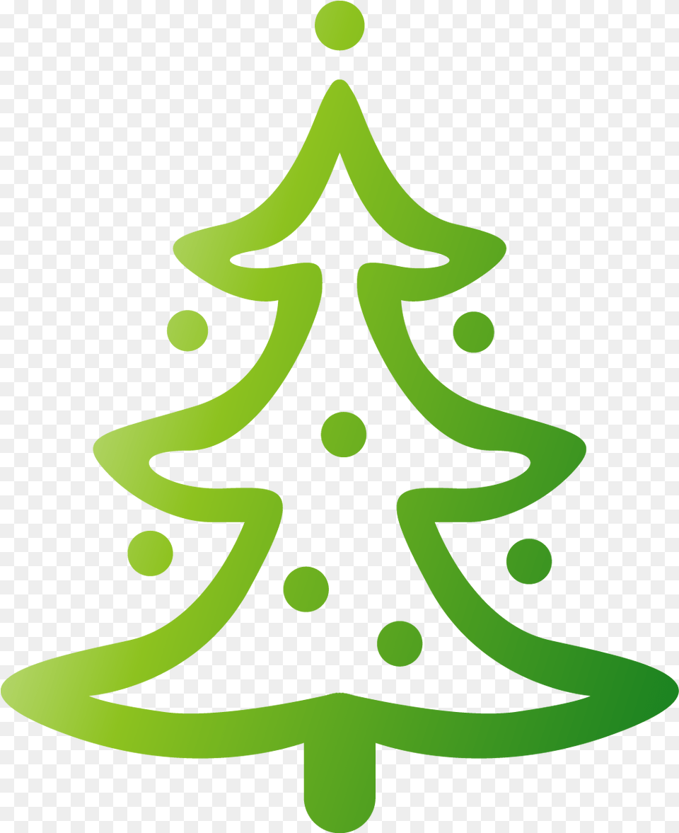 Christmas Tree Cartoon Clip Art Christmas Tree Vector Green, Christmas Decorations, Festival, Plant, Christmas Tree Free Transparent Png