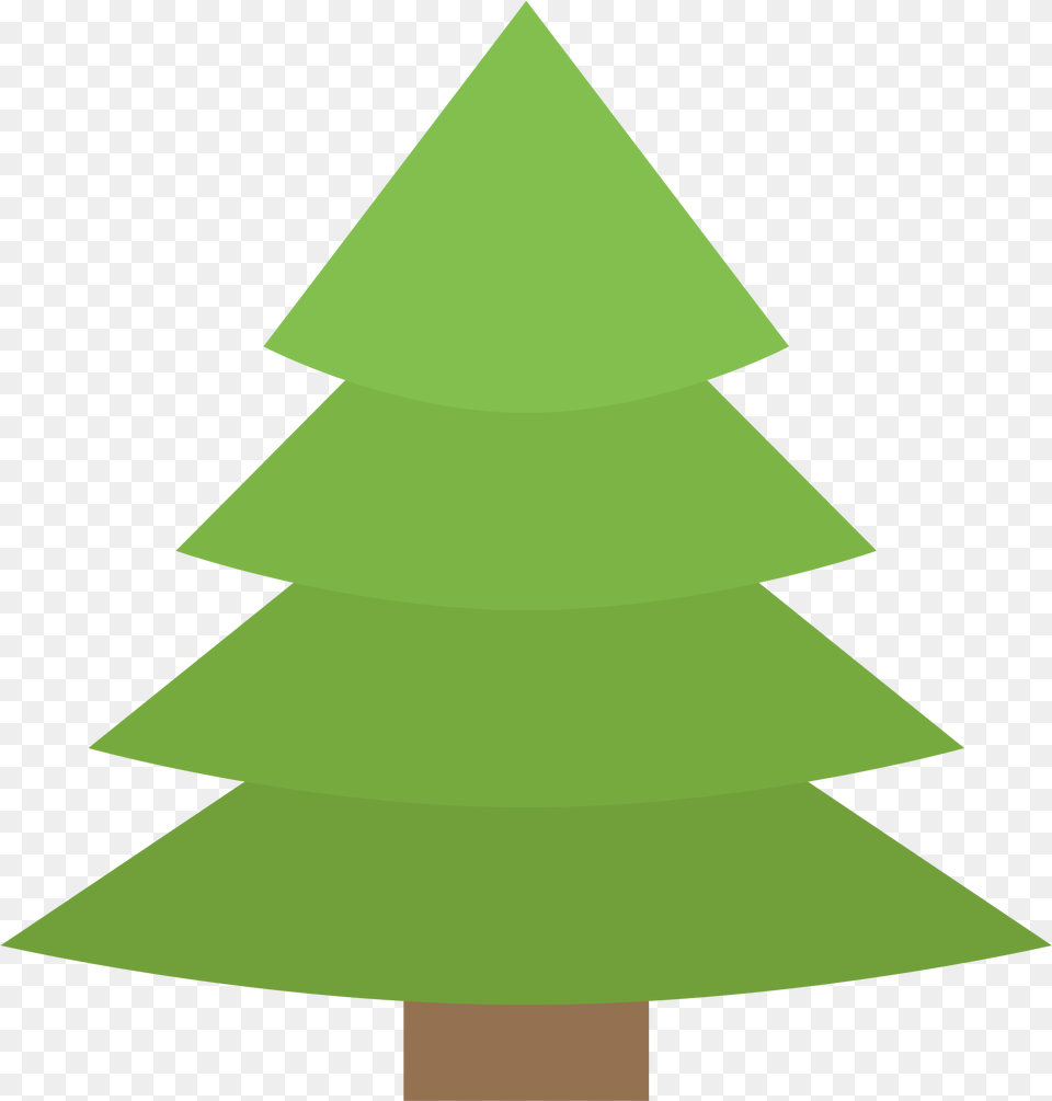 Christmas Tree Cartoon Plan Clipart Animated Christmas Tree Big, Green, Plant Png