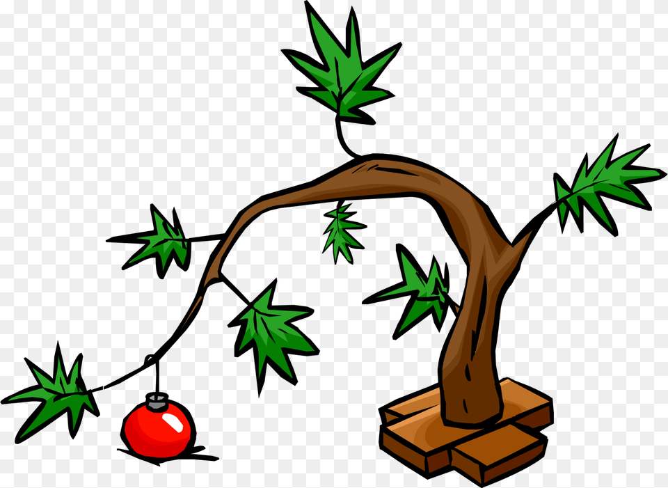 Christmas Tree Charlie Brown Cartoon Charlie Brown Tree, Leaf, Plant, Green, Vegetation Png