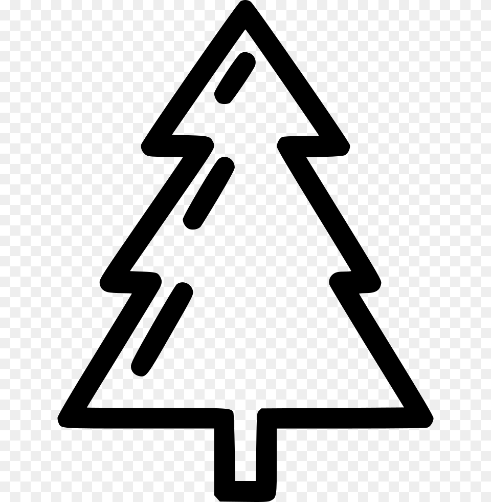 Christmas Tree Christmas Day Santa Claus Scalable Vector Christmas Symbol Tree, Stencil, Triangle Png Image