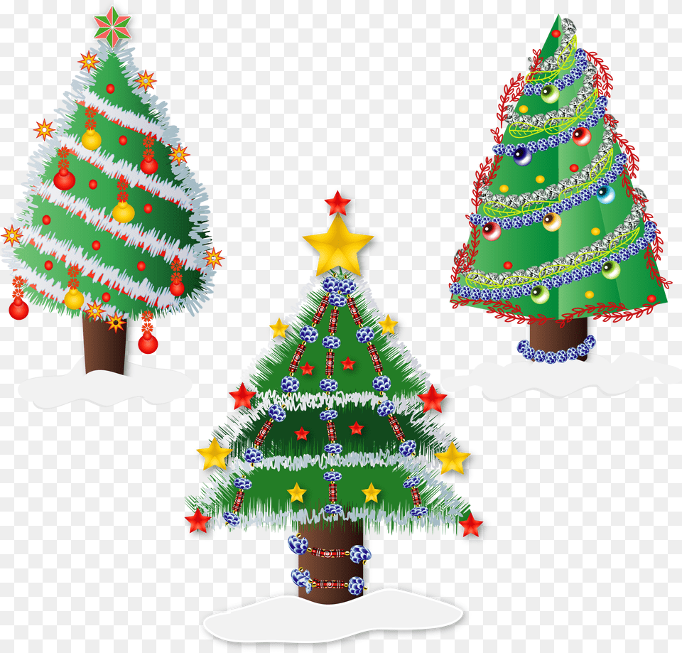 Christmas Tree Christmas Lights Gift 2 Christmas Tree Clipart, Christmas Decorations, Festival, Christmas Tree, Plant Free Png Download