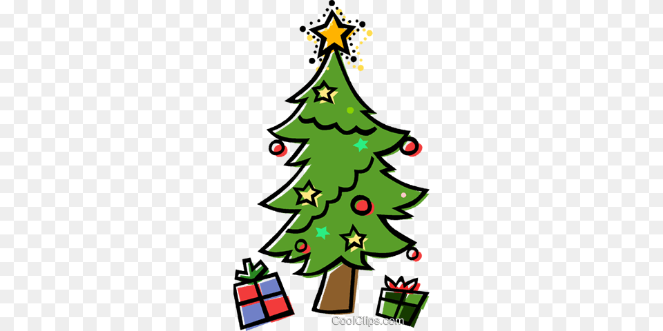Christmas Tree Christmas Presents Royalty Vector Clip Art, Plant, Christmas Decorations, Festival, Christmas Tree Png