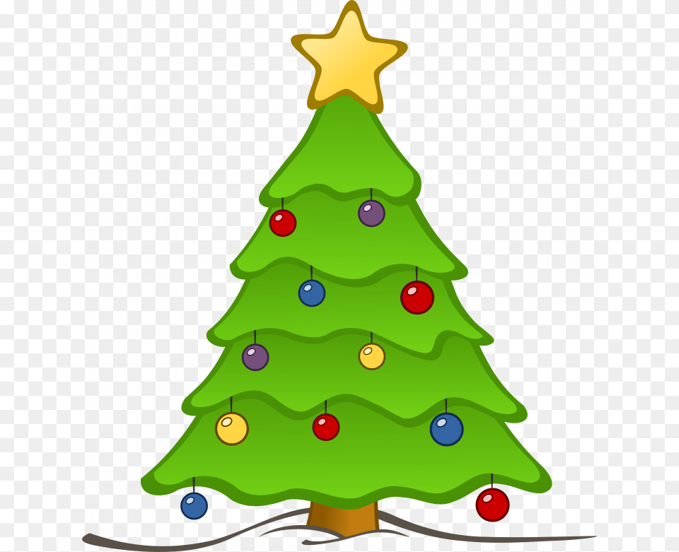 Christmas Tree Christmas Tree Clipart Of Clip Art Star Topper, Plant, Christmas Decorations, Festival, Christmas Tree Free Transparent Png