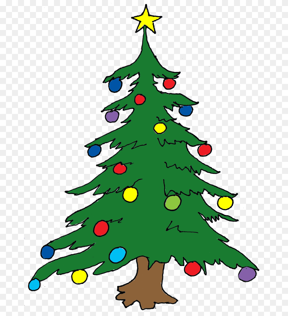 Christmas Tree Clip Art, Plant, Christmas Decorations, Festival, Christmas Tree Png Image