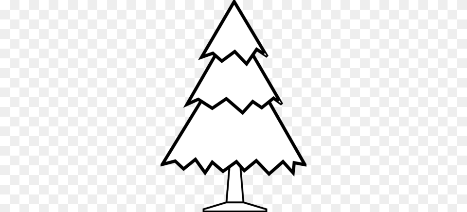 Christmas Tree Clip Art Black And White Happy Holidays, Stencil, Triangle Png
