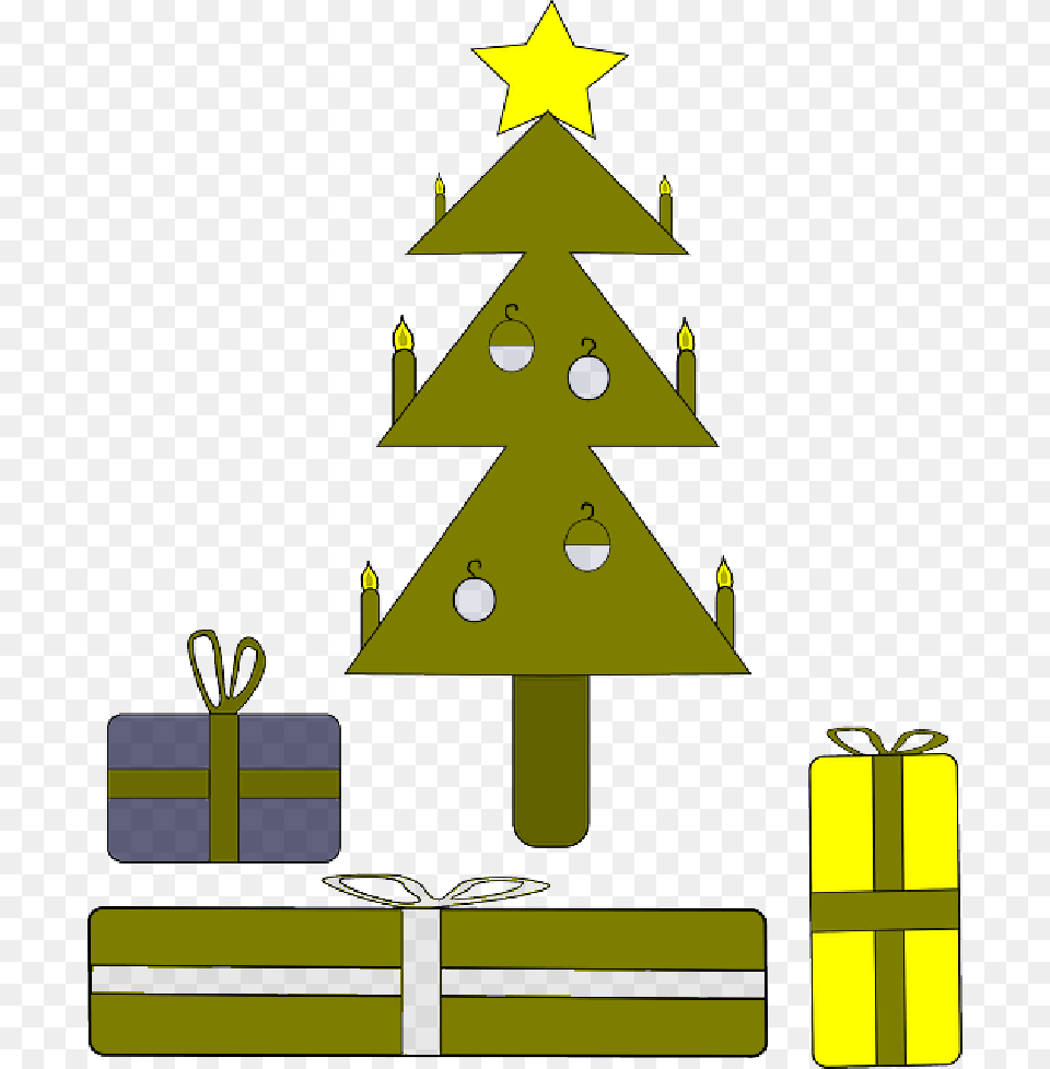 Christmas Tree Clip Art Christmas Tree Clip Art, Dynamite, Weapon Free Png Download