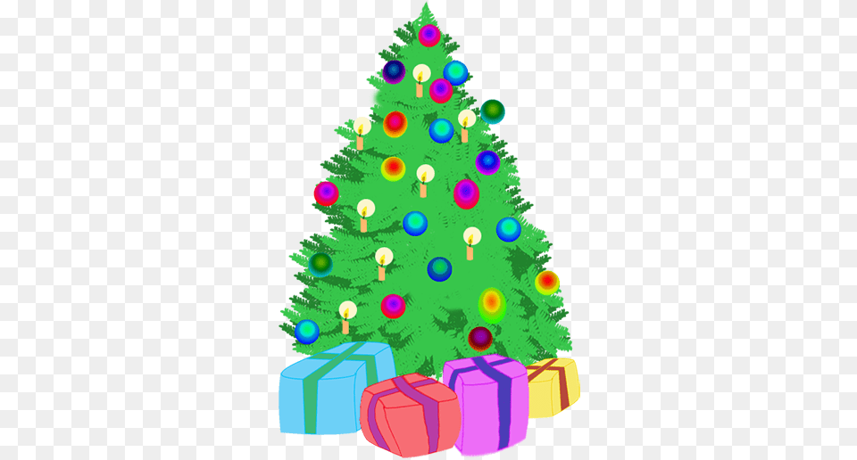 Christmas Tree Clip Art Christmas Trees Drawing Cute, Plant, Christmas Decorations, Festival, Christmas Tree Png Image