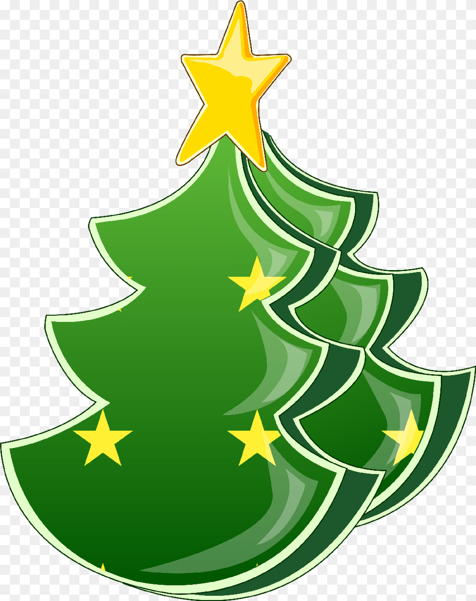 Christmas Tree Clip Art Clip Art, Star Symbol, Symbol, Green, Christmas Decorations Free Png
