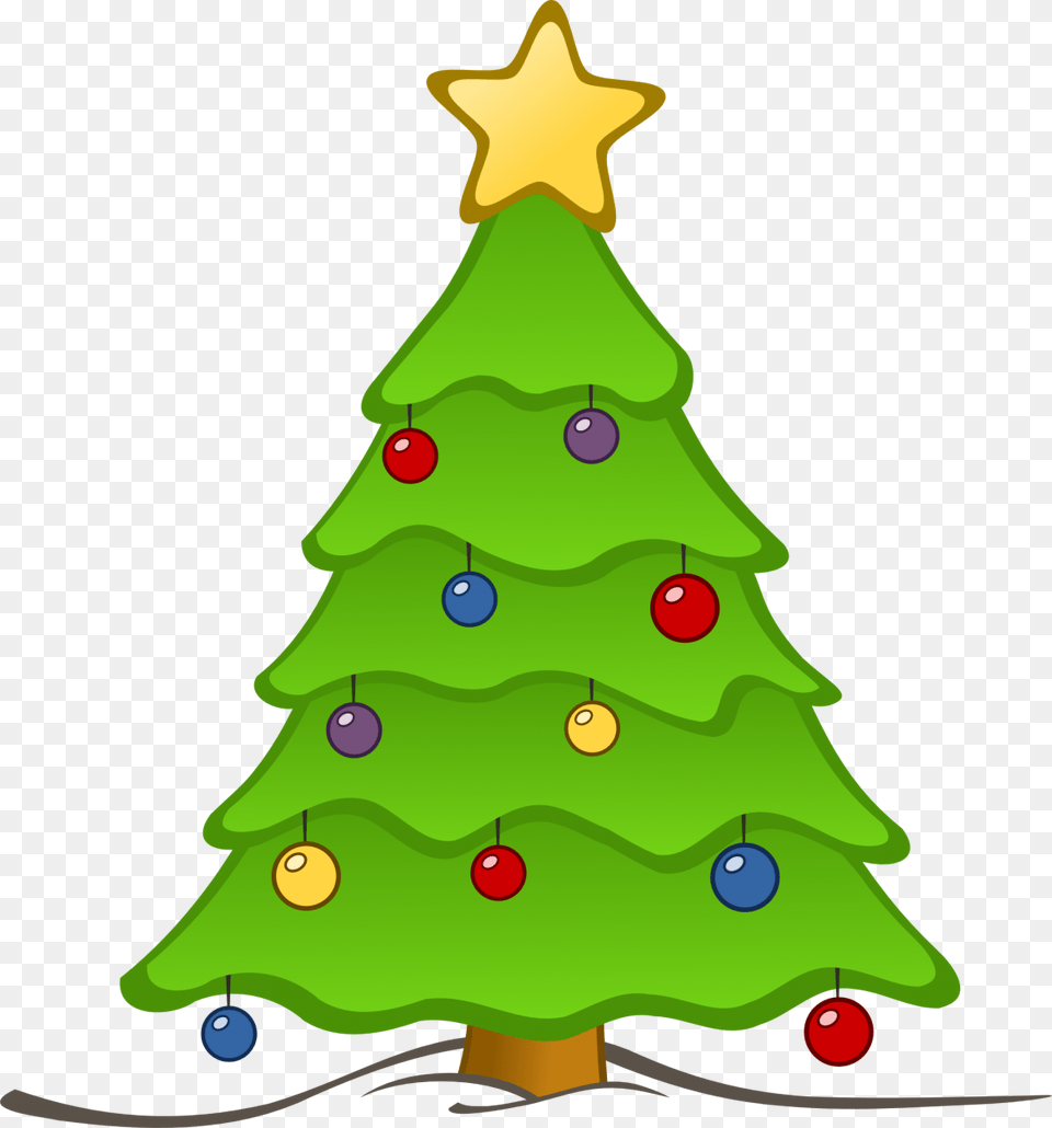 Christmas Tree Clip Art Plant, Christmas Decorations, Festival, Christmas Tree Free Png Download