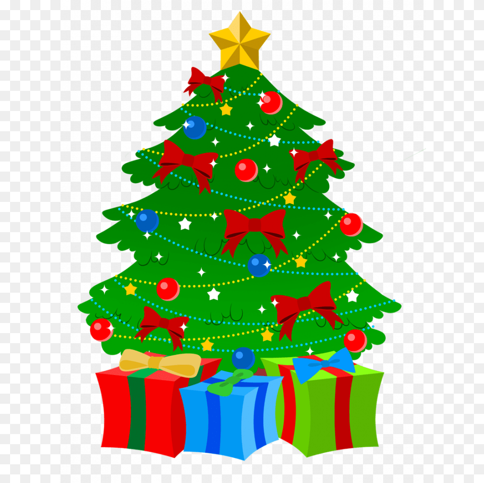 Christmas Tree Clip Art Imageschristmas Clipart Animated Christmas Tree, Plant, Christmas Decorations, Festival, Christmas Tree Png