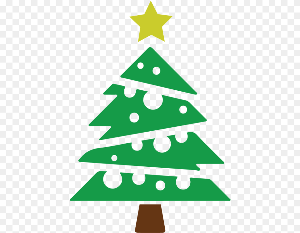 Christmas Tree Clip Art Tree Vector 1000 Vector Christmas Tree, Star Symbol, Symbol, Aircraft, Airplane Free Png Download
