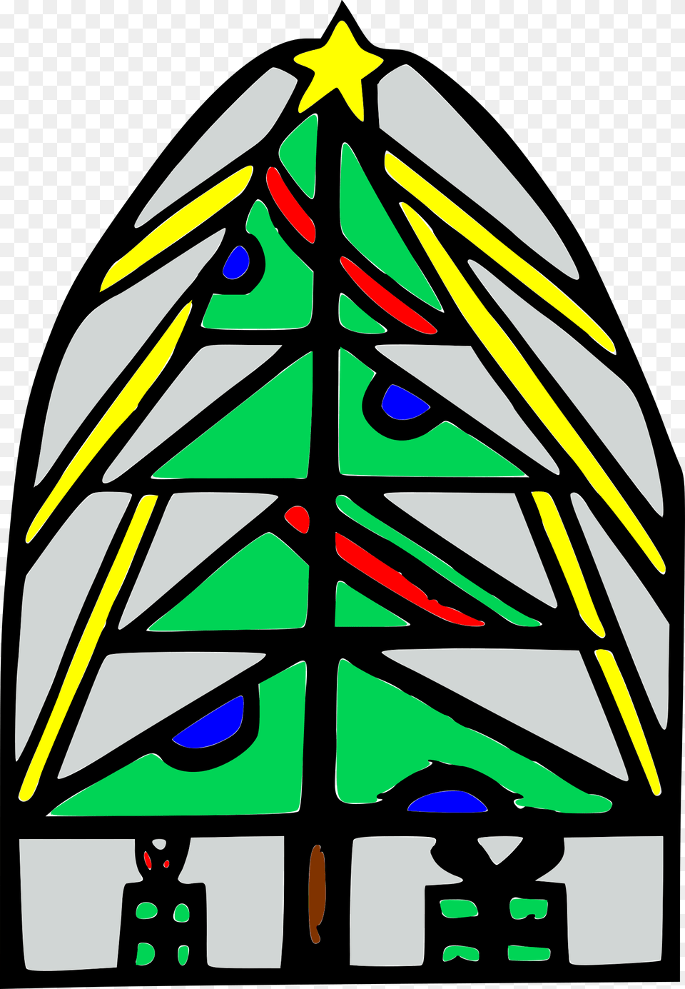 Christmas Tree Clip Arts Christmas Day, Art, Stained Glass, Animal, Fish Free Transparent Png