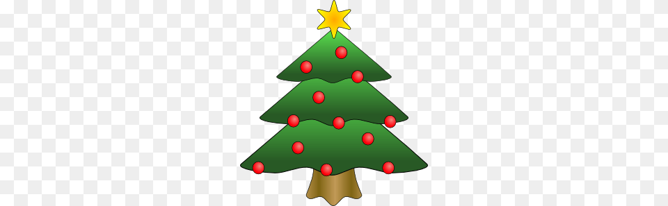 Christmas Tree Clipart, Symbol, Star Symbol, Plant, Festival Png Image