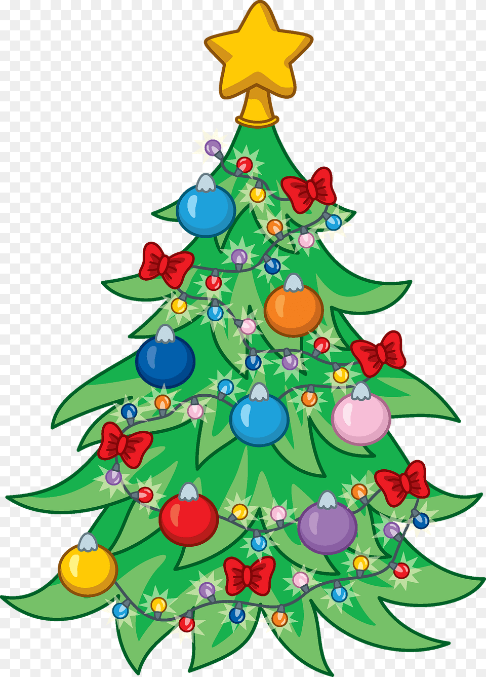 Christmas Tree Clipart, Christmas Decorations, Festival, Christmas Tree Free Png Download