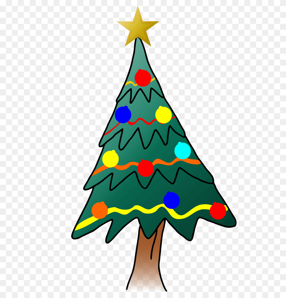 Christmas Tree Clipart, Christmas Decorations, Festival, Christmas Tree, Star Symbol Png