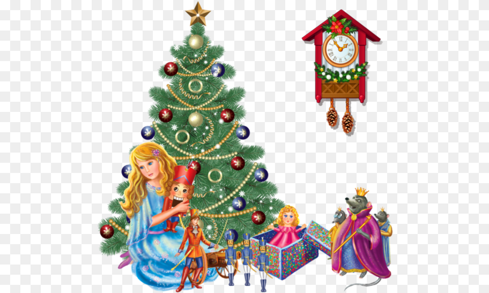 Christmas Tree Clipart, Female, Child, Person, Girl Free Png
