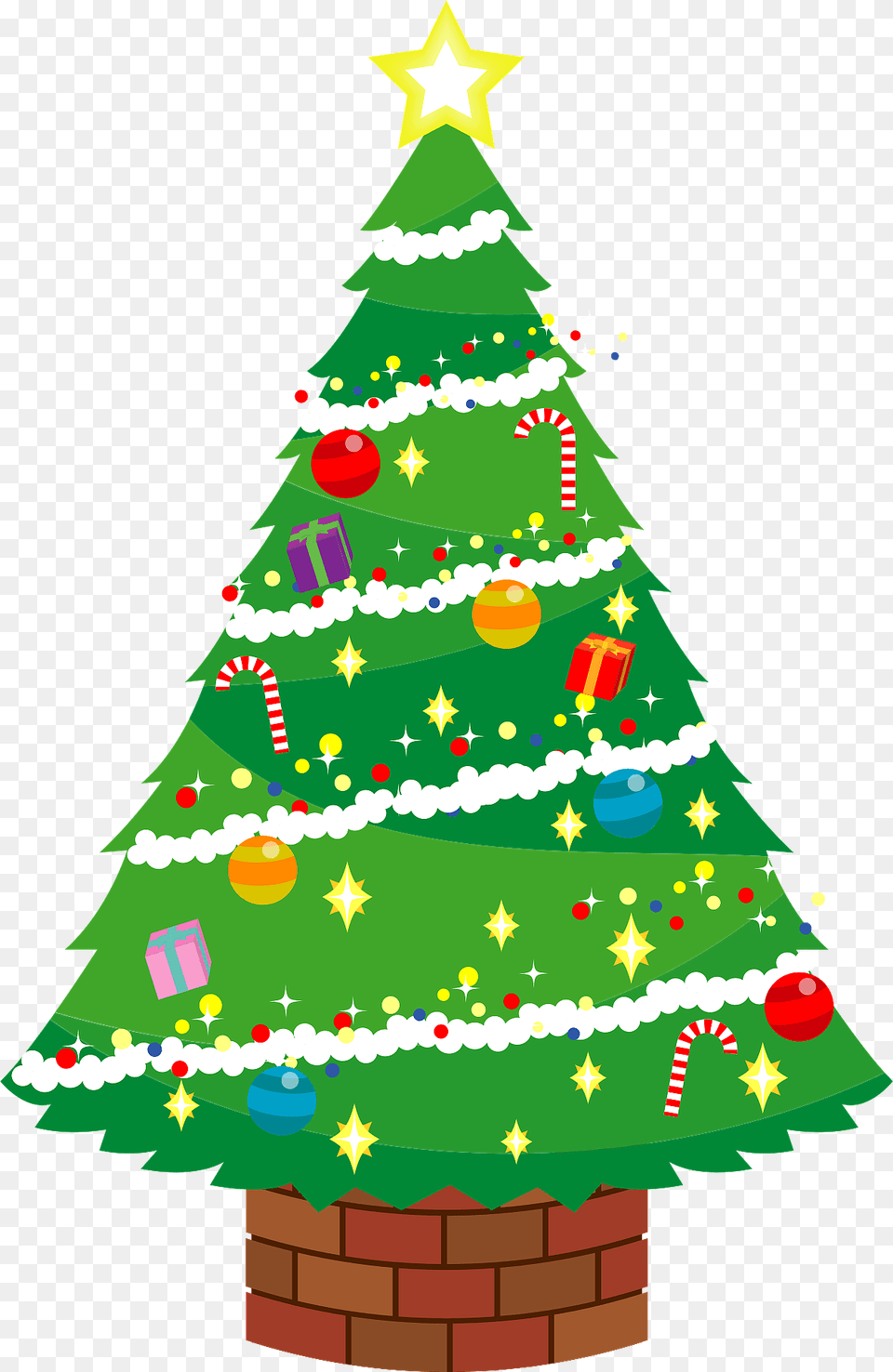 Christmas Tree Clipart, Christmas Decorations, Festival, Christmas Tree, Birthday Cake Free Transparent Png