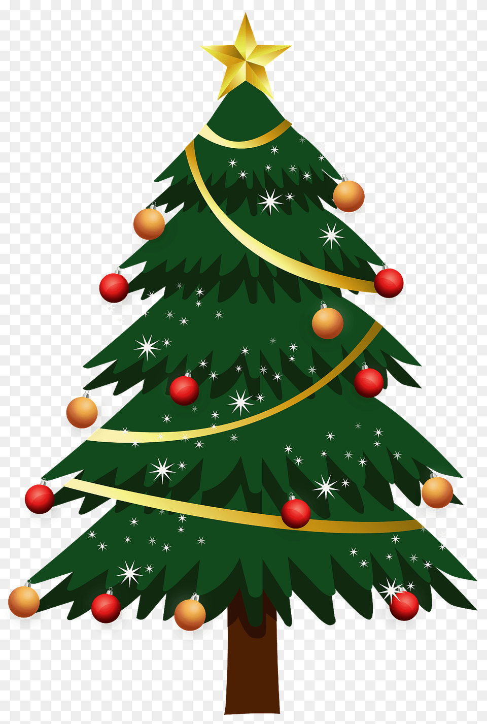 Christmas Tree Clipart, Plant, Christmas Decorations, Festival, Christmas Tree Png Image