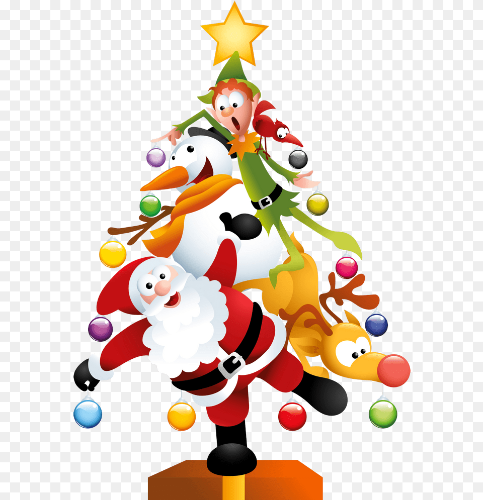 Christmas Tree Clipart Arbol De Navidad, Outdoors, Nature, Snow, Snowman Free Png Download