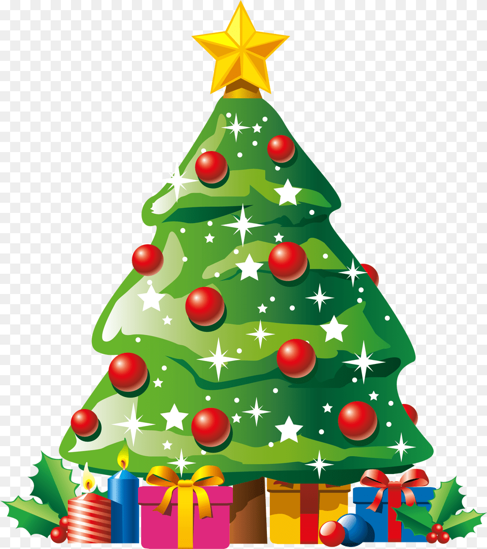 Christmas Tree Clipart Classy Holiday Christmas Tree With Presents Clipart, Christmas Decorations, Festival, Christmas Tree, Plant Free Transparent Png