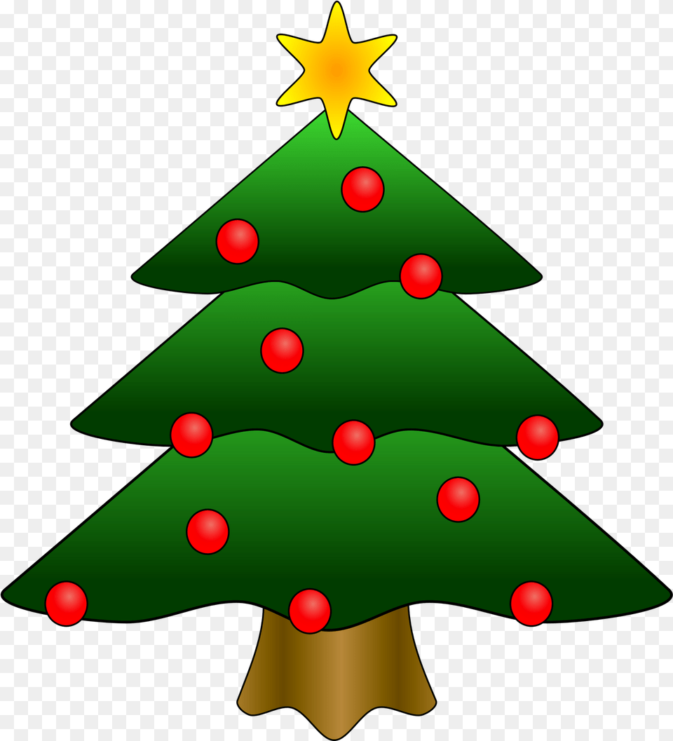 Christmas Tree Clipart Clipart Christmas Tree, Star Symbol, Symbol, Plant, Christmas Decorations Png