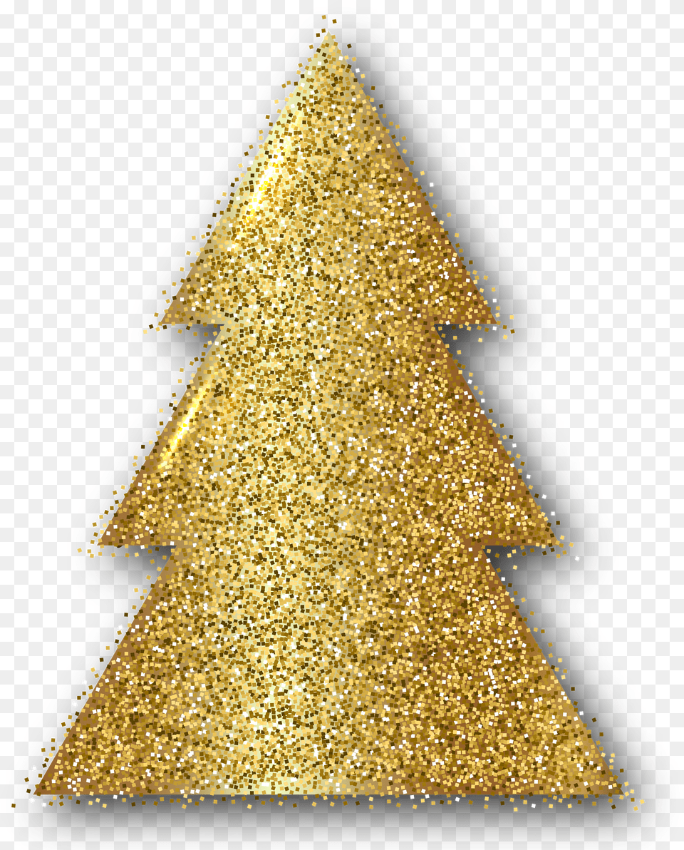 Christmas Tree Clipart Gold Gold Clip Art Christmas Decorations Free Transparent Png