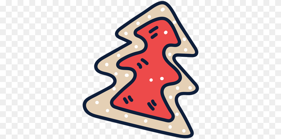 Christmas Tree Cookie Cartoon Transparent U0026 Svg Vector Dot, Food, Sweets, Bread, Cracker Free Png