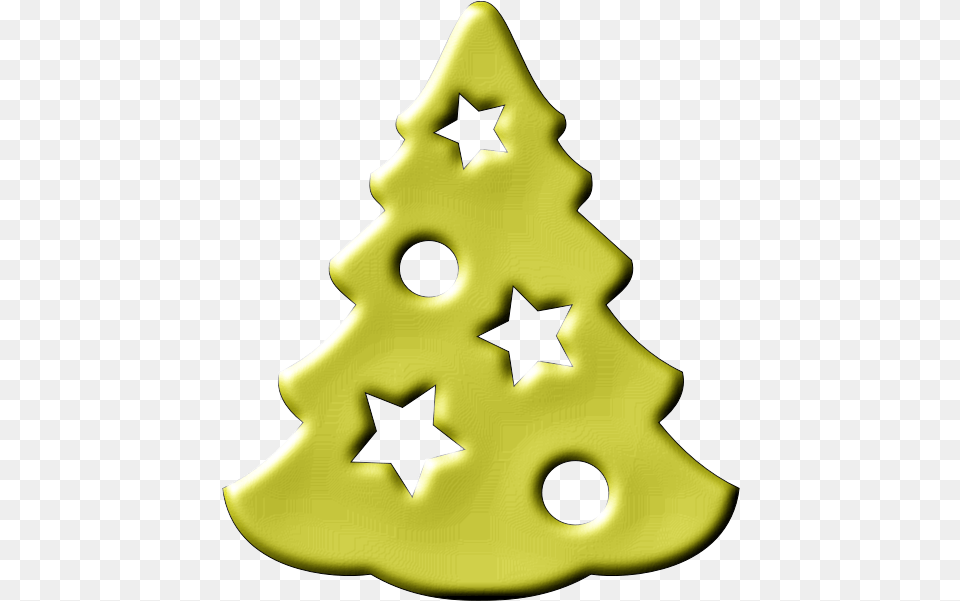 Christmas Tree Cookie Christmas Day, Symbol, Christmas Decorations, Festival, Star Symbol Free Png Download