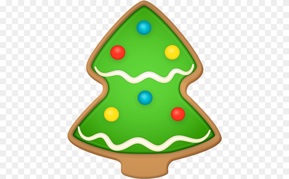 Christmas Tree Cookie Clipart In 2020 Christmas Tree Cookie Clipart, Food, Sweets, Clothing, Hardhat Free Png Download
