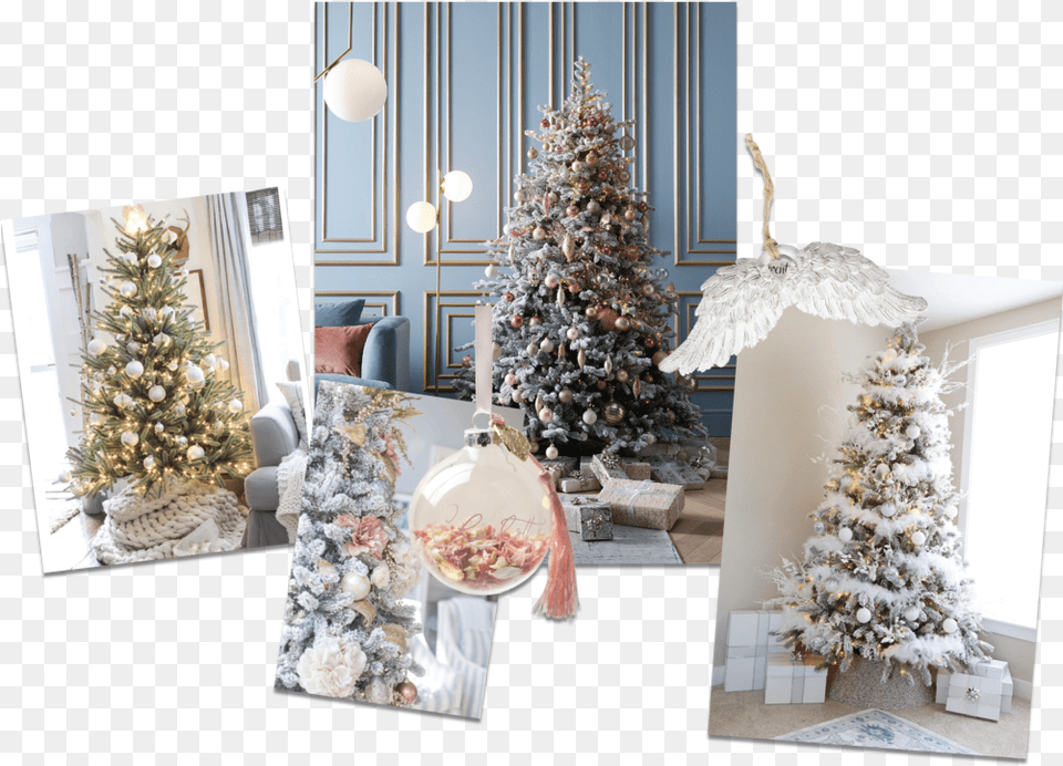 Christmas Tree Decor Inspiration Christmas Ornament, Christmas Decorations, Festival, Christmas Tree, Plant Free Transparent Png