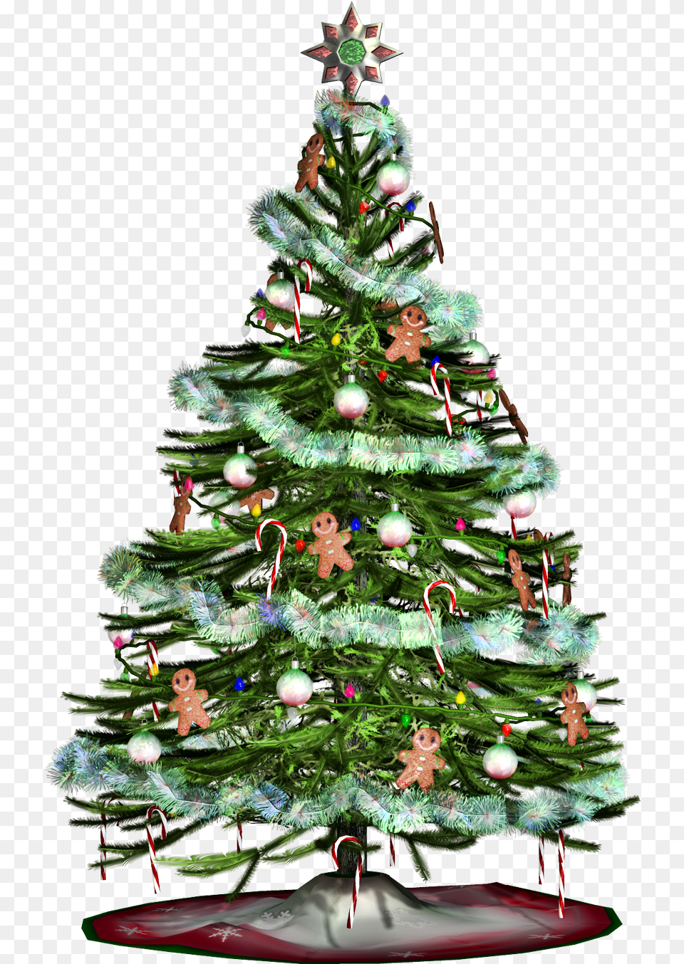 Christmas Tree Decorated Image Transparent No Christmas In Islam, Plant, Christmas Decorations, Festival, Christmas Tree Free Png