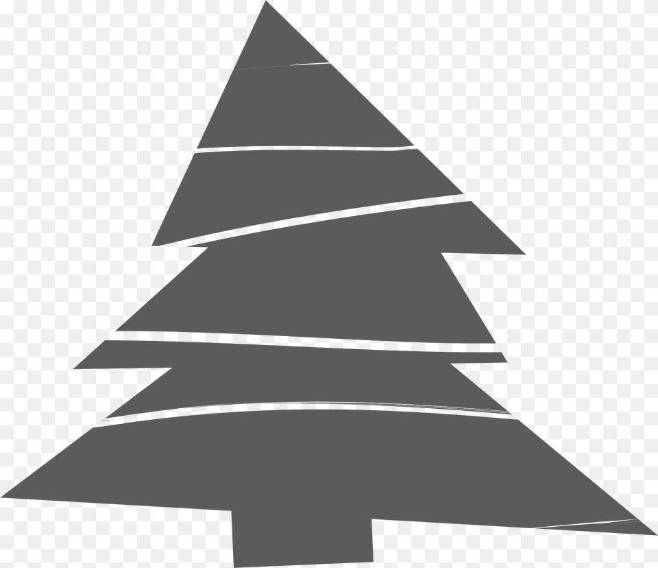 Christmas Tree Decoration Clipart, Triangle Free Transparent Png