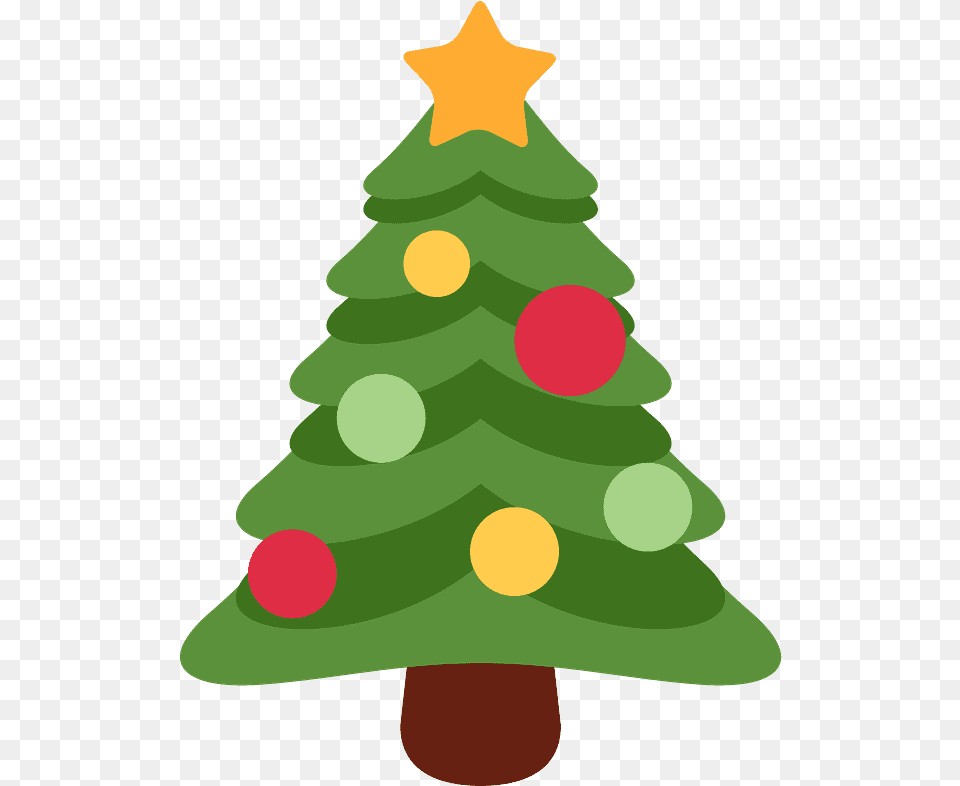 Christmas Tree Emoji Clipart Christmas Tree Emoji, Plant, Christmas Decorations, Festival, Christmas Tree Free Png Download