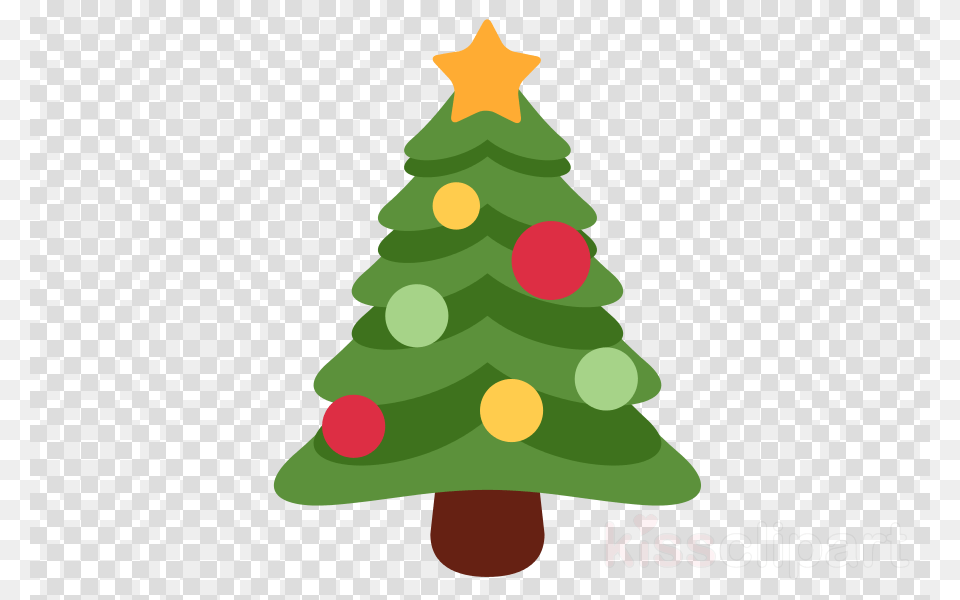 Christmas Tree Emoji Clipart Santa Claus Christmas Small Christmas Tree Emoji, Plant, Christmas Decorations, Festival, Christmas Tree Free Png Download