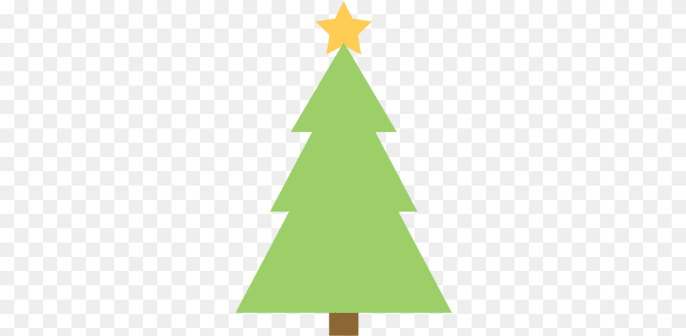Christmas Tree Flat Icon 63 Transparent U0026 Svg Vector File Diy Cardboard Christmas Tree, Star Symbol, Symbol Free Png Download