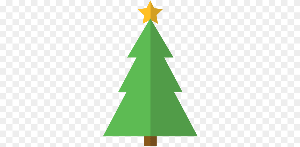 Christmas Tree Flat Icon U0026 Svg Vector File Christmas Tree Blank, Star Symbol, Symbol, Cross Free Png Download