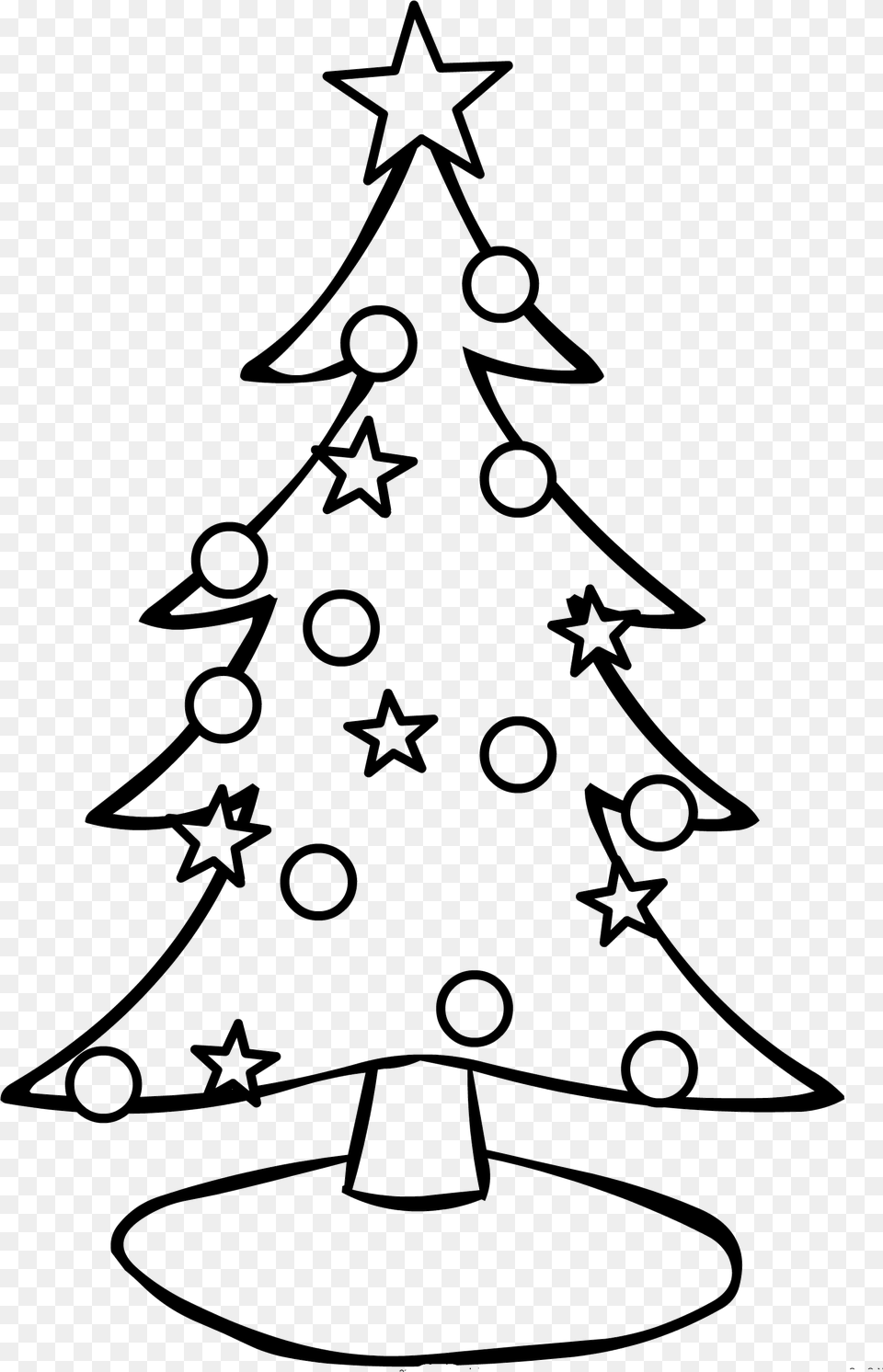 Christmas Tree For Colouring, Christmas Decorations, Festival, Christmas Tree, Disk Png